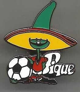 Pin Fussball Weltmeisterschaft 1986 Mexiko
